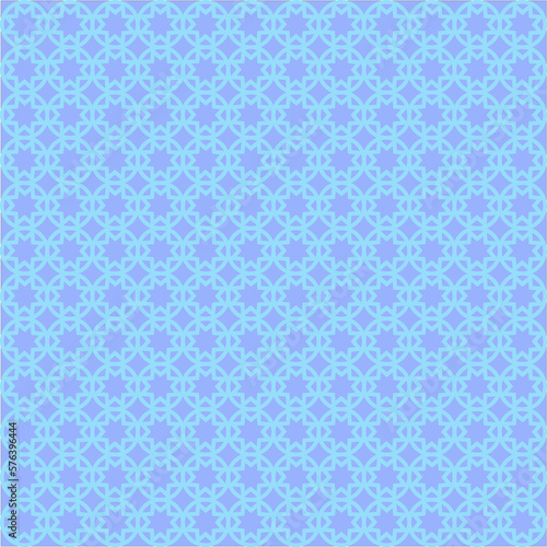 islamic seamless pattern with hearts