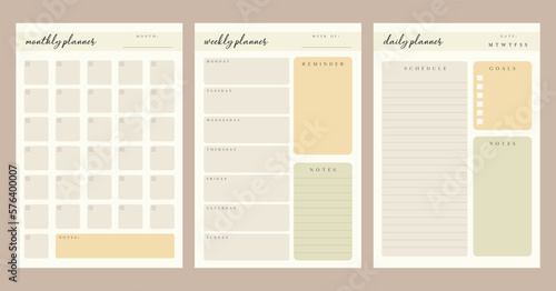 Every Day Planner Template