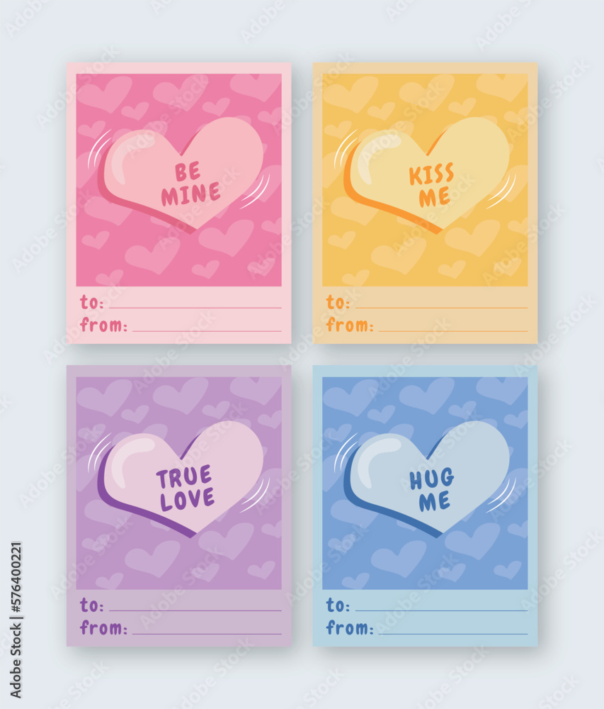 Set of Hearts Template Set of Hearts Template