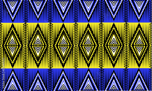 Aztec geometric seamless pattern. Native American, Indian Southwest print. Ethnic design wallpaper, fabric, cover, textile, weave, wrapping.