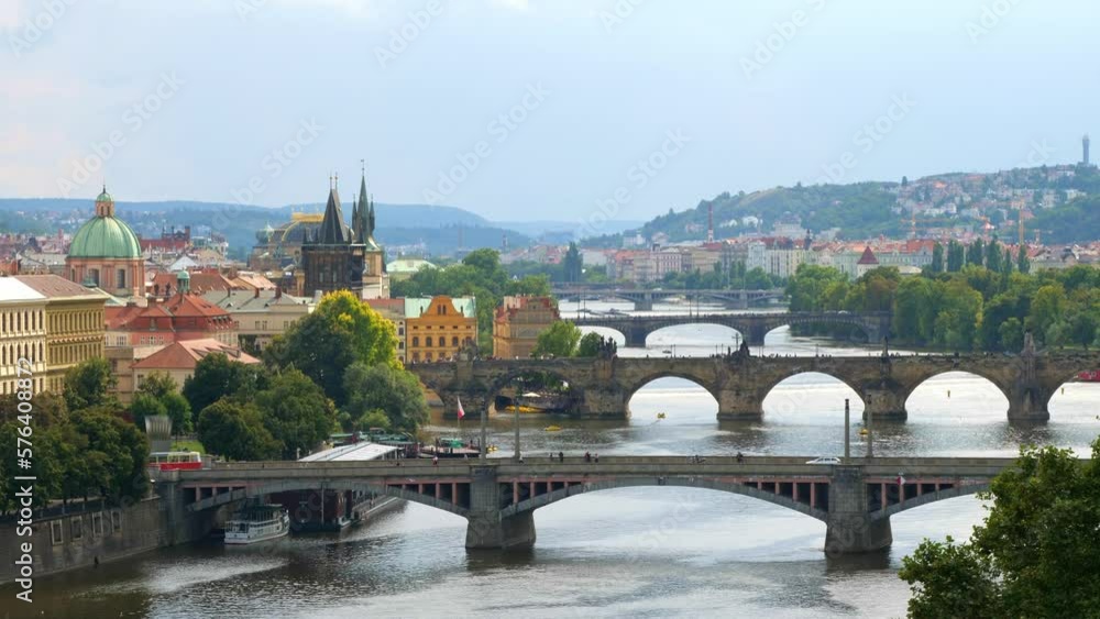 panoramic view of Prague. Czech republic. Travel and sights of city breaks. landmarks, travel guide and postcard. panoramic view of Prague. Czech republic. Travel and sights of city breaks. landmarks, travel guide and postcard.