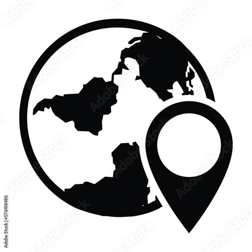 Global Location Icon