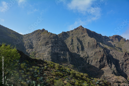 Mountains in Tenerife in Spain