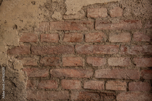 Vintage Charm of an Old Brick Wall