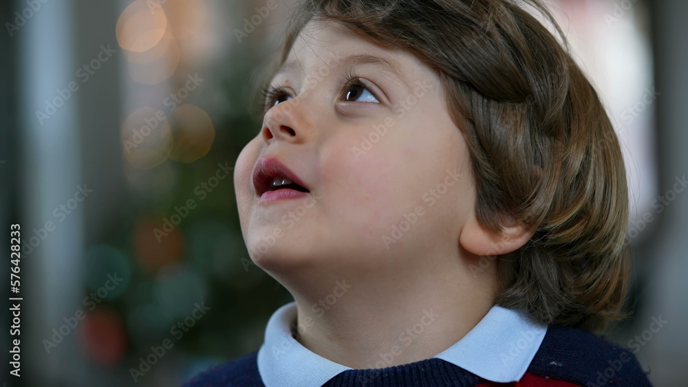 One excited little boy face close up. Surprised adorable 2 year old kid portrait. Fun happy authentic reaction One excited little boy face close up. Surprised adorable 2 year old kid portrait. Fun happy authentic reaction