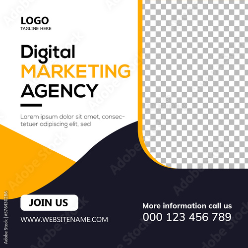 Degital marketing agency social media post design