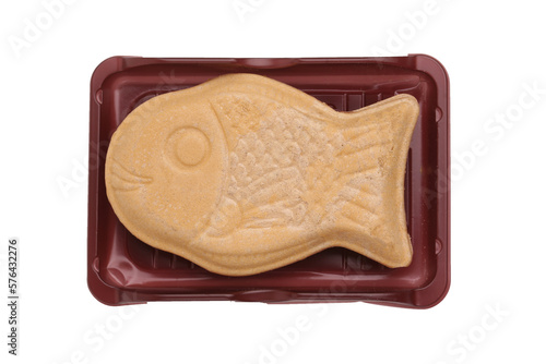 Fototapeta Naklejka Na Ścianę i Meble -  A Japanese taiyaki fish cookies