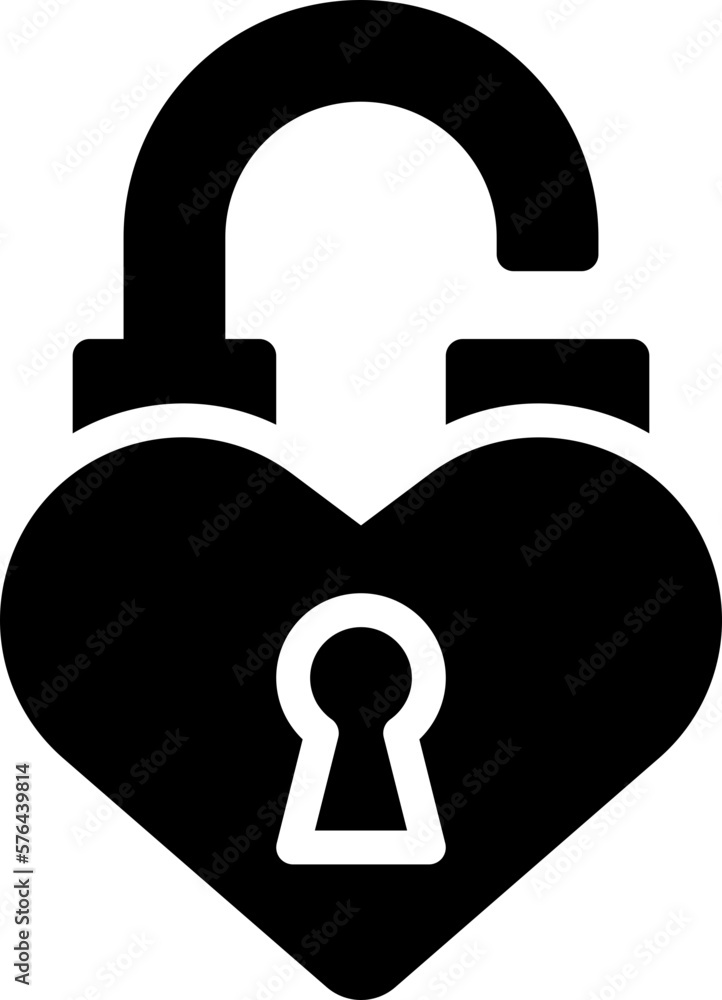 unlock love icon unlock love icon