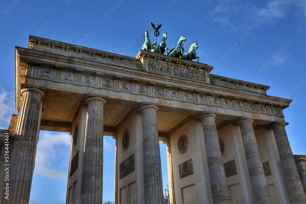 Full frame shot of Brandenburg Gate in Berlin
