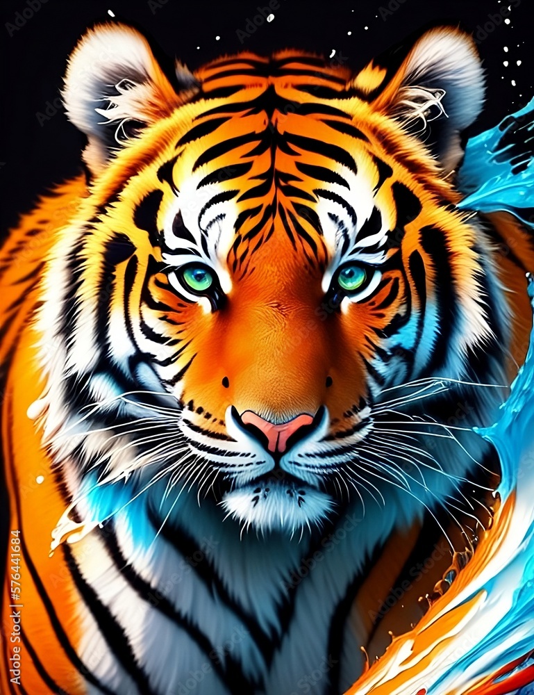 tiger head vector illustration tiger head vector illustration