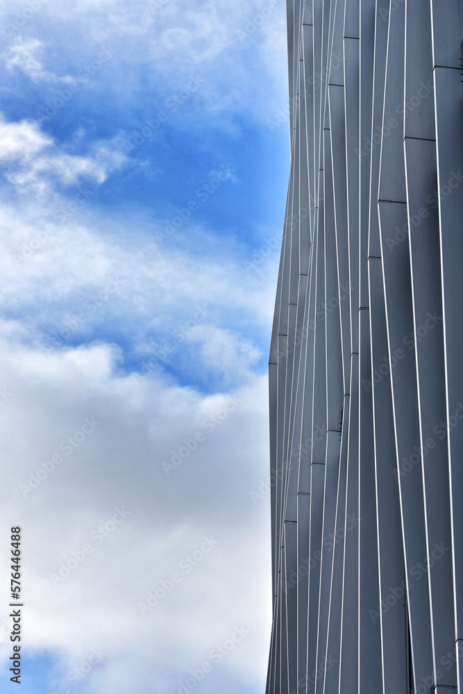 Low angle view of a modern office building in CITY
Low angle view of a modern office building in CITY