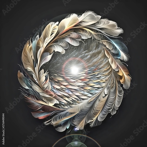Hatching Feathers Dreamcatcher