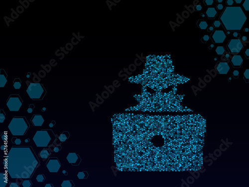 concept for a hacker having malicious intent while on the internet or online bullying anonymously