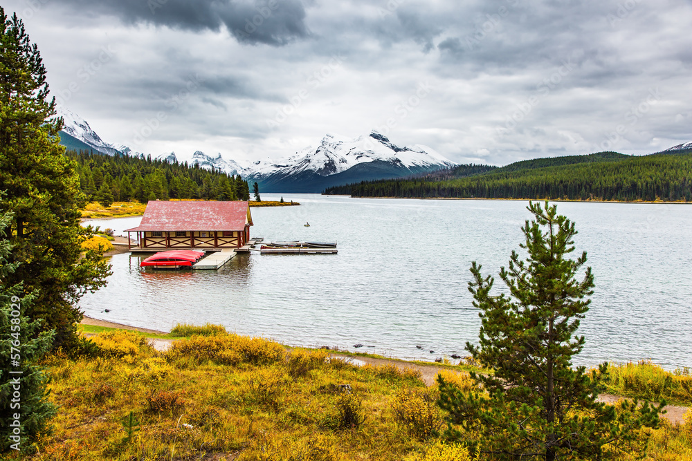 Obraz premium Boat station