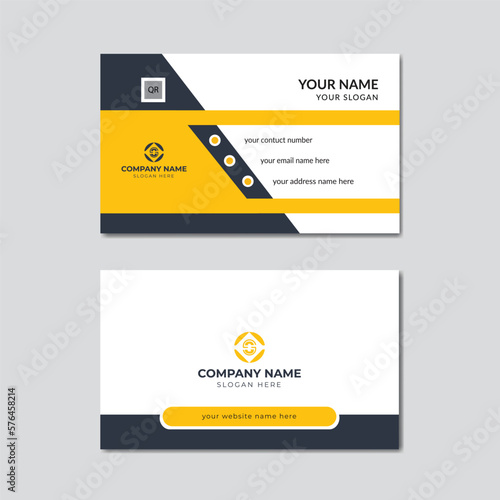 Corporate, modern, new, newest, Business card Template 