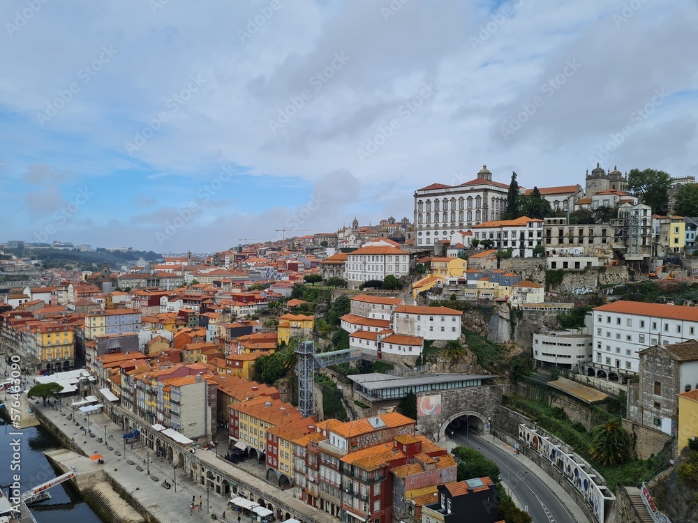 view of the city of porto in portugal