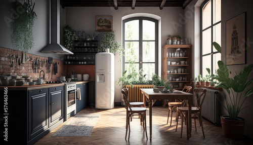 Italian Interior Kitchen Design