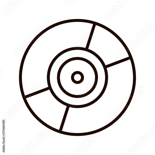 lp vinyl music icon