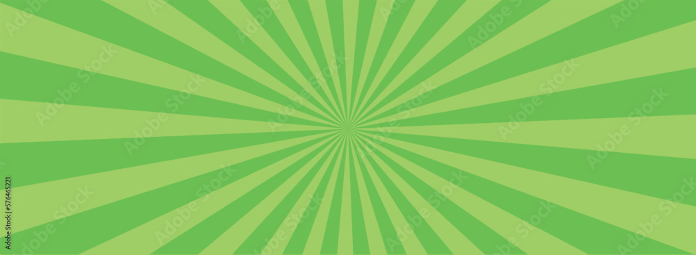 Green banner rays, lines burst backgroud Green banner rays, lines burst backgroud