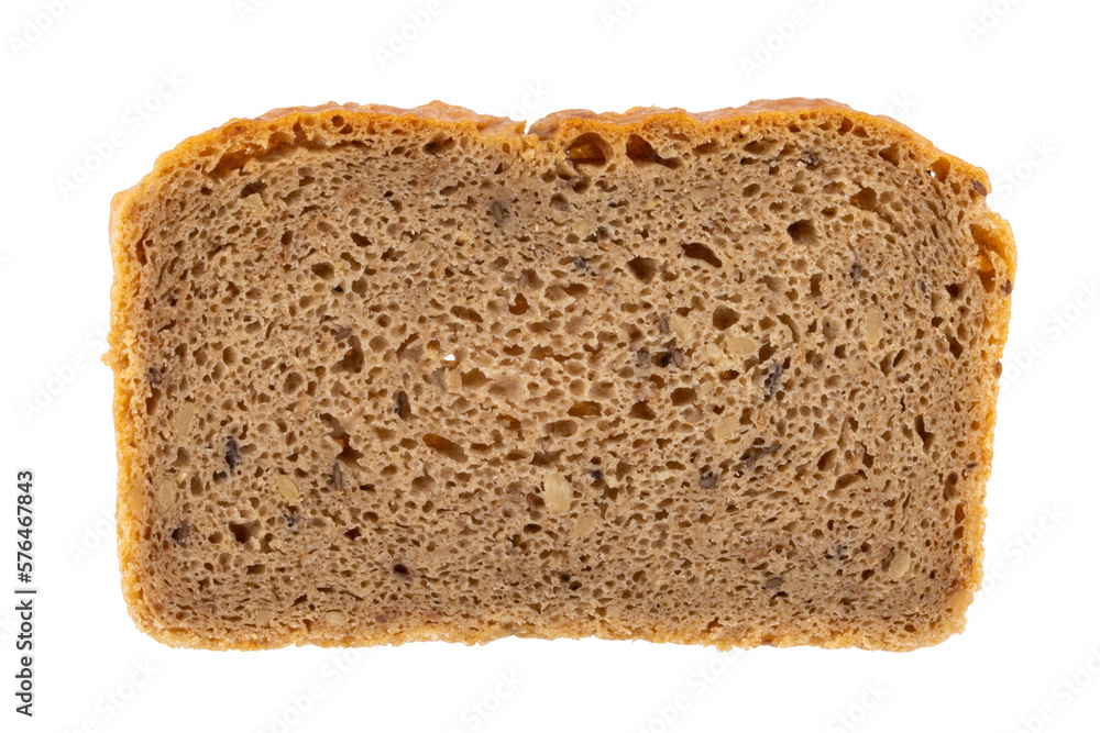 isolated photo of slice of bread