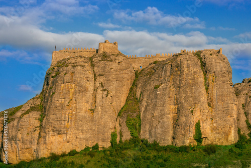 Castillo de Clavijo al atardecer en la Rioja