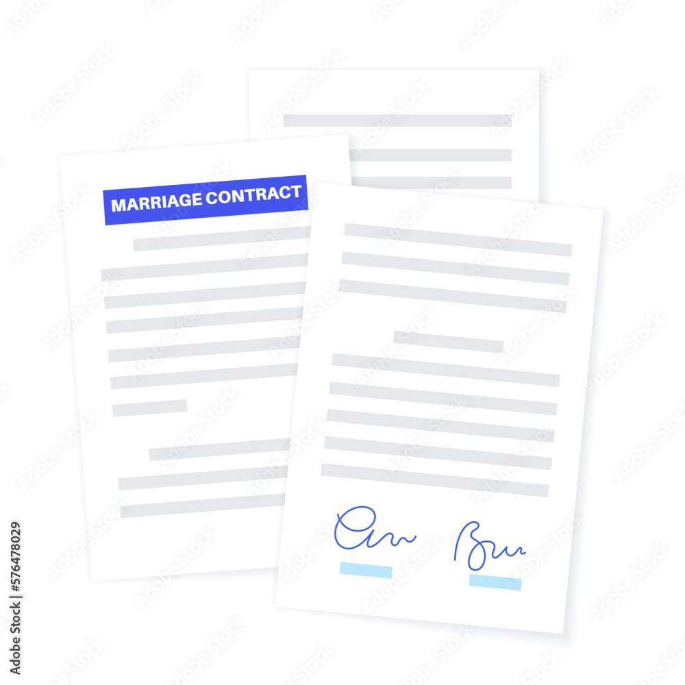 Legal marriage document Legal marriage document