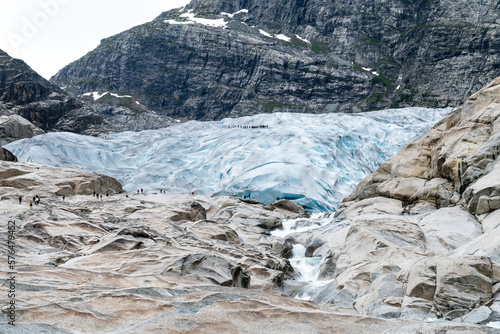 Gletscherzunge am Nigardsbreen photo