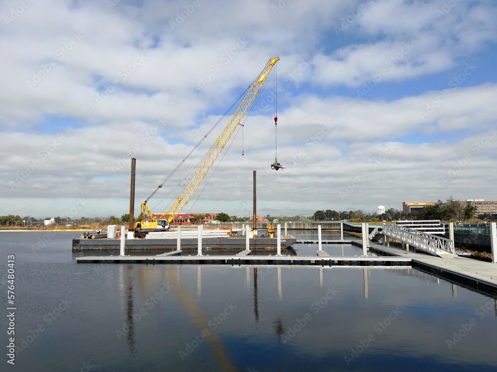 Fototapeta premium Mobile Crane