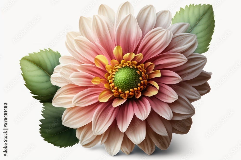 Flower clipart. Isolated on white background. 