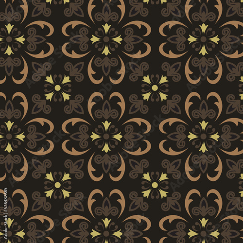 Oriental motif pattern decorative islamic drawings 