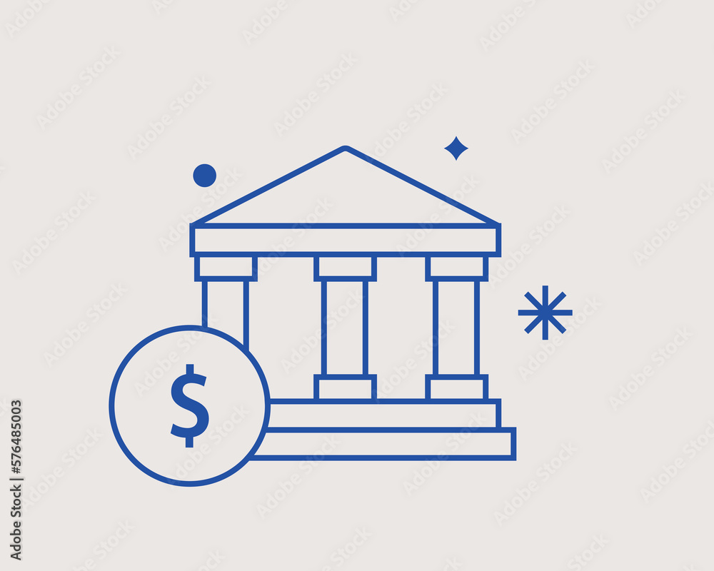 Geometric concept of bank vector illustration in a flat style for website, mobile app, banner, ui ux design, web design, business, marketing, landing page, web development Geometric concept of bank vector illustration in a flat style for website, mobile app, banner, ui ux design, web design, business, marketing, landing page, web development