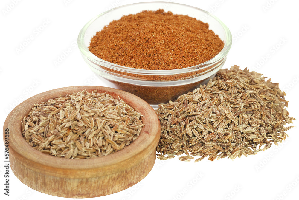Crushed cumin with whole ones Crushed cumin with whole ones