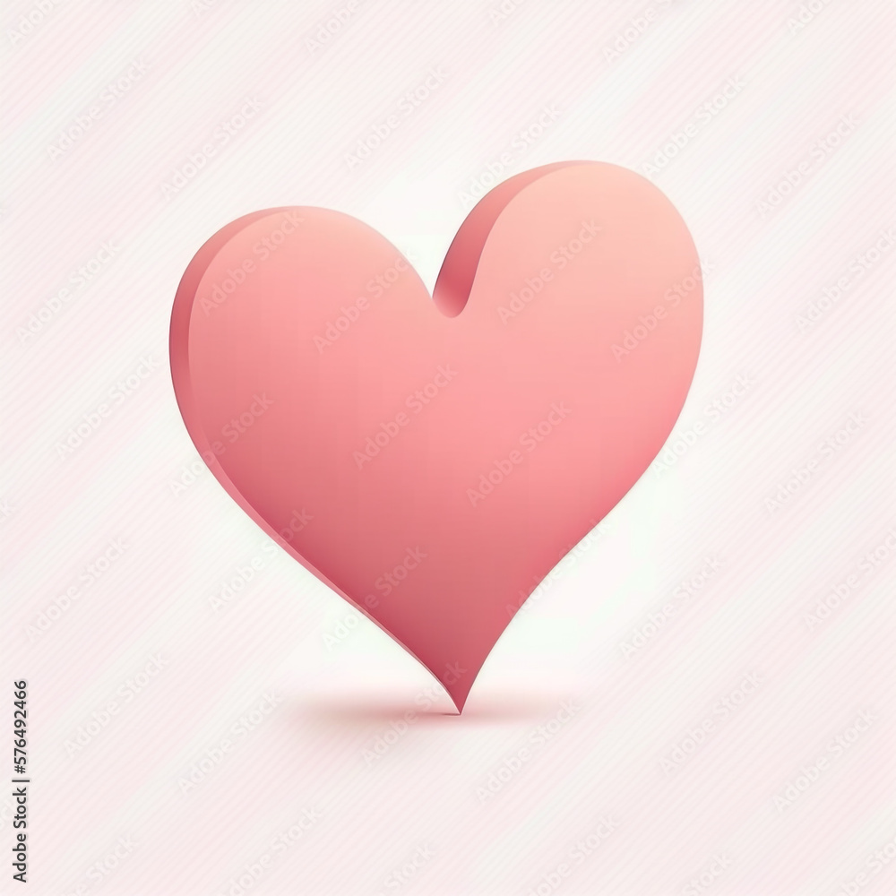 pink heart white background pink heart white background