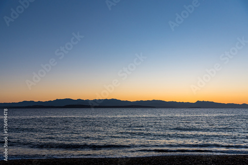 sunset at the beach