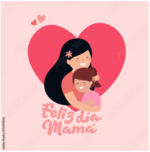Feliz dia Mamá