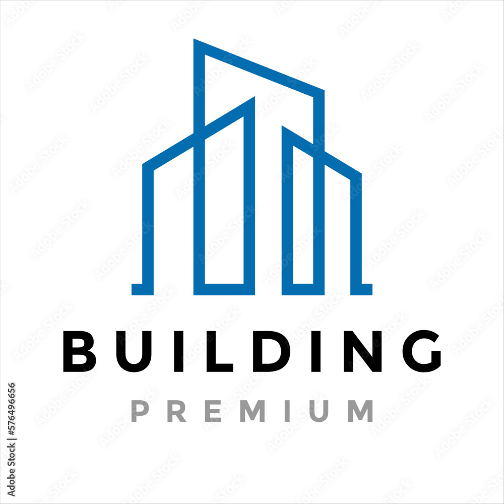 Building logo for construction company Building logo for construction company