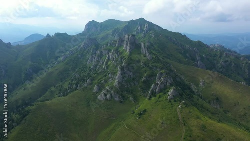 Ciucas mountains panorama