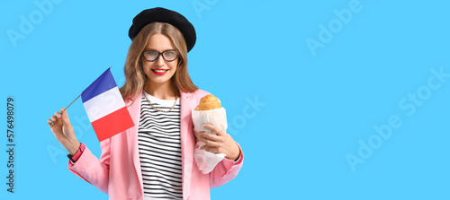Beautiful young woman with ...