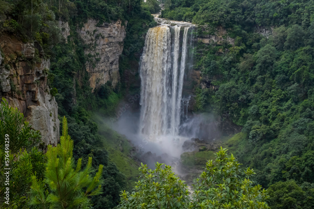 Obraz premium Karkloof waterfall in midlands meander KZN