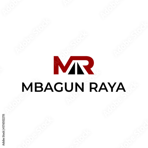 road and letter MR logo