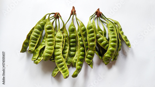 Принти на полотні Raw of petai or pete (Parkia speciosa)