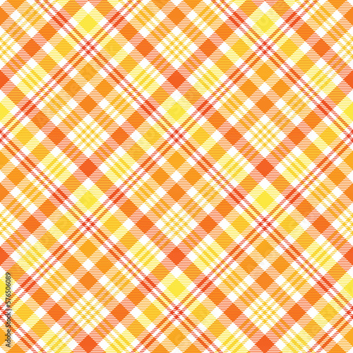 Vibrant Plaid Seamless Pattern - Colorful and bright repeating pattern design