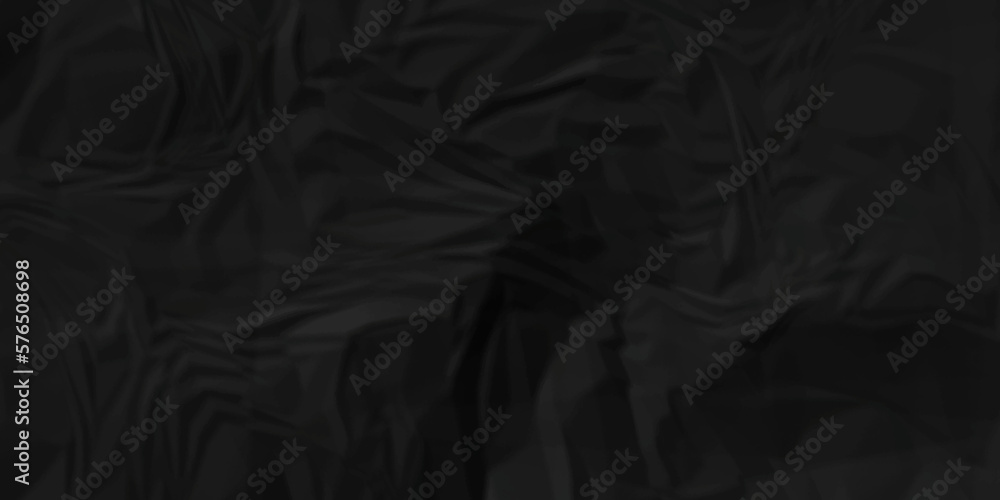 Dark Black facbric paper backdrop crumpled texture. dark black textured crumpled black paper background. panorama black paper texture background, crumpled pattern. Dark Black facbric paper backdrop crumpled texture. dark black textured crumpled black paper background. panorama black paper texture background, crumpled pattern.