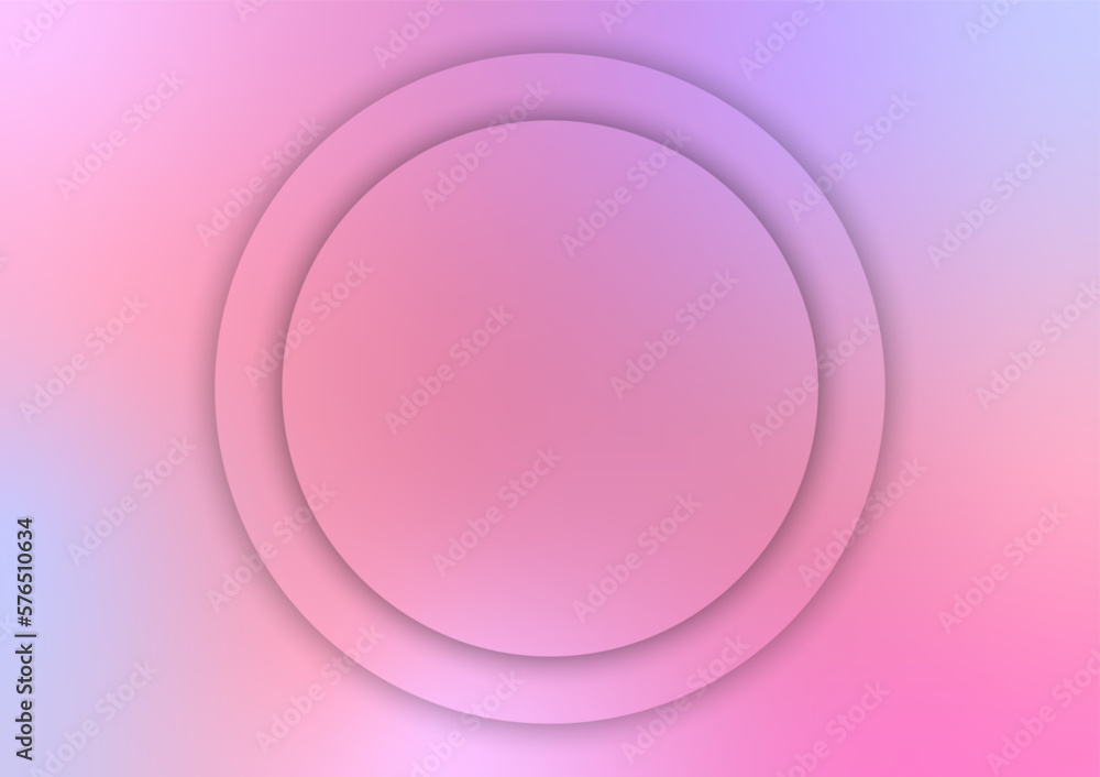 Abstract pink circle banner presentation products pastel background Abstract pink circle banner presentation products pastel background