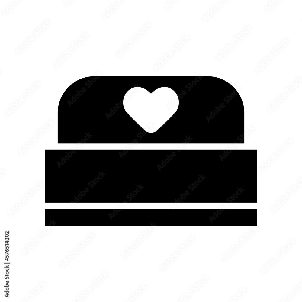 bed icon or logo isolated sign symbol vector illustration - high quality black style vector icons bed icon or logo isolated sign symbol vector illustration - high quality black style vector icons