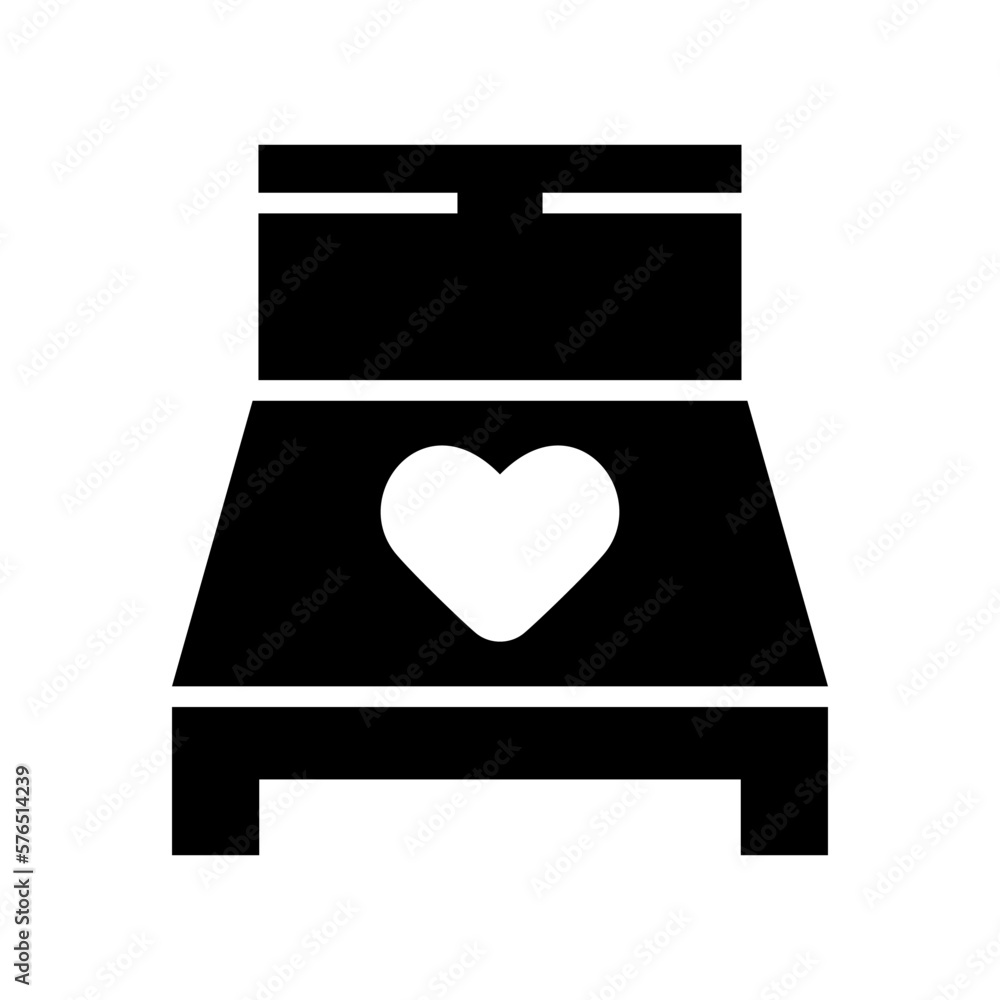bed icon or logo isolated sign symbol vector illustration - high quality black style vector icons bed icon or logo isolated sign symbol vector illustration - high quality black style vector icons