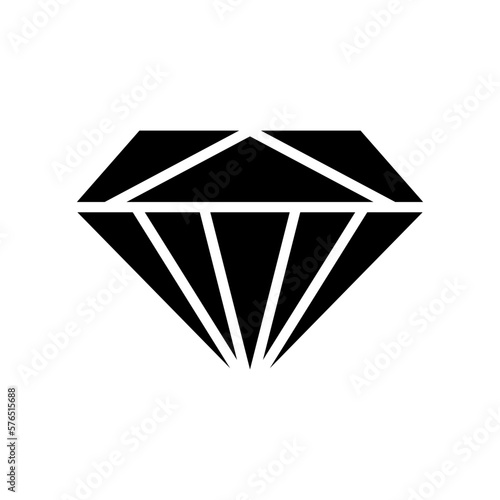 diamond icon or logo isolated sign symbol vector illustration - high quality black style vector icons