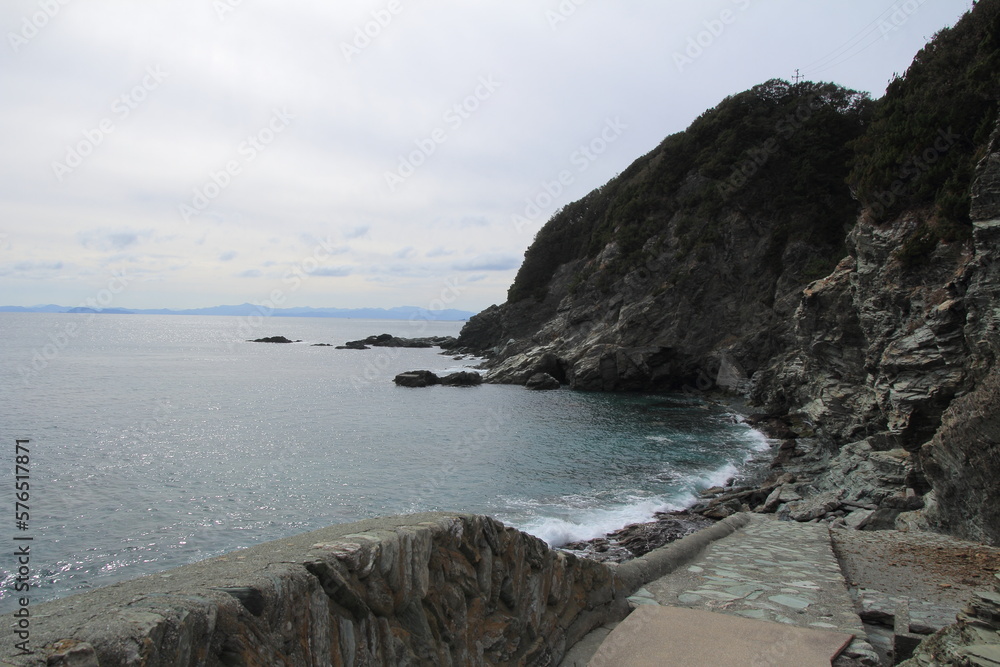 愛媛県　佐田岬半島の風景