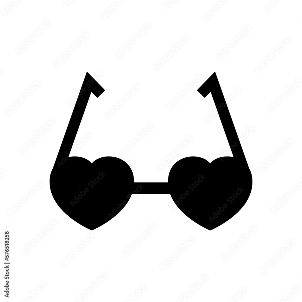 love glasses icon or logo isolated sign symbol vector illustration - high quality black style vector icons love glasses icon or logo isolated sign symbol vector illustration - high quality black style vector icons