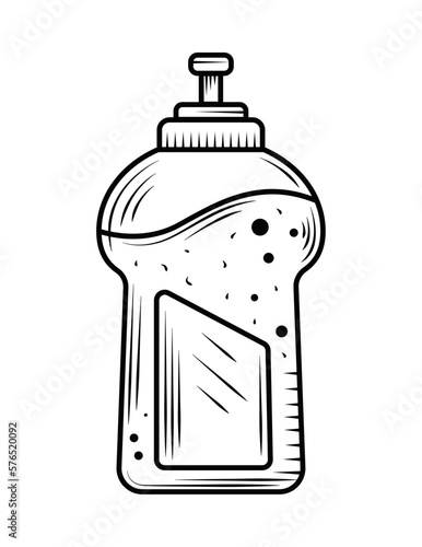 detergent cleaning icon